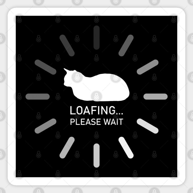 Now Loafing Sticker by CCDesign